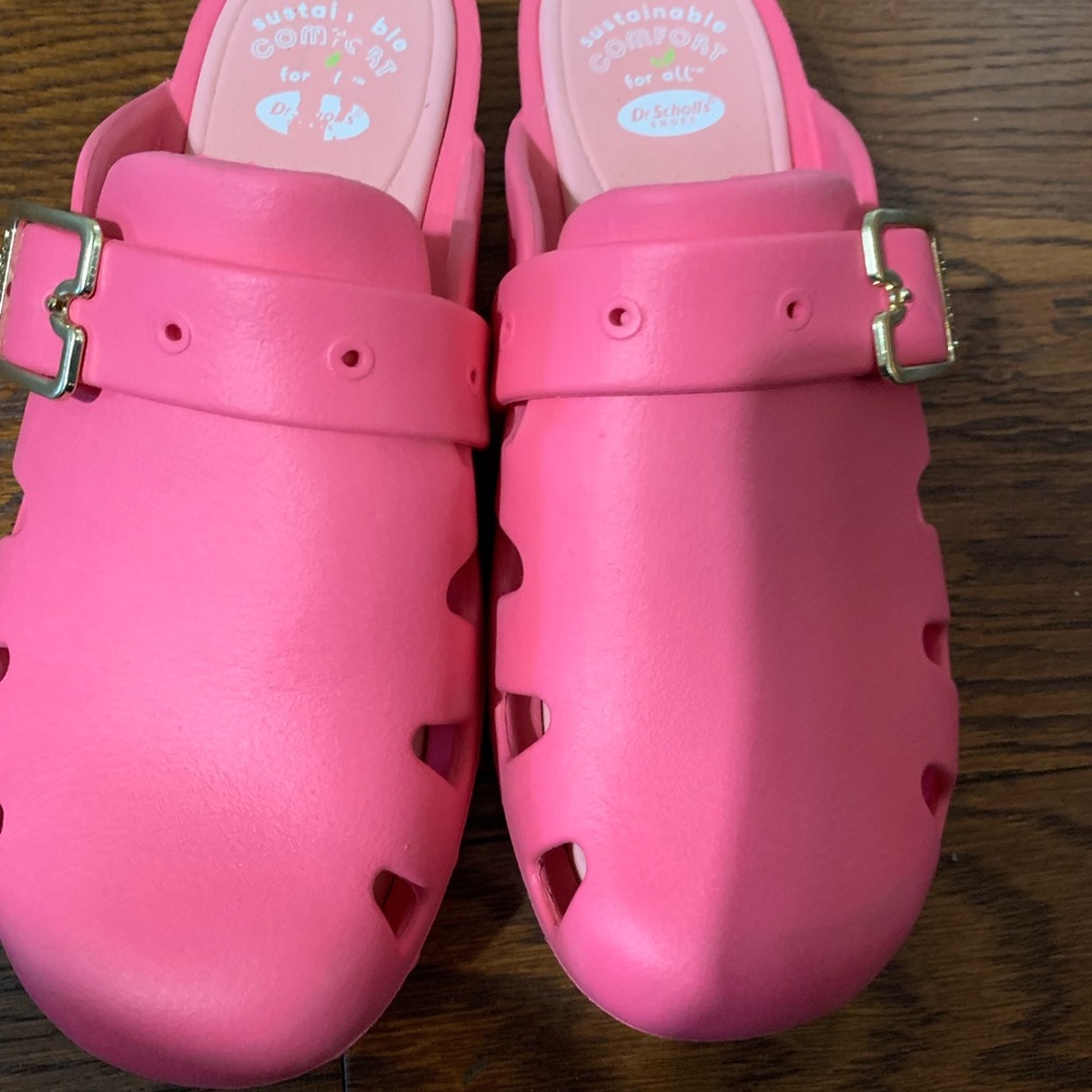Dr. Scholl's Pink Clogs